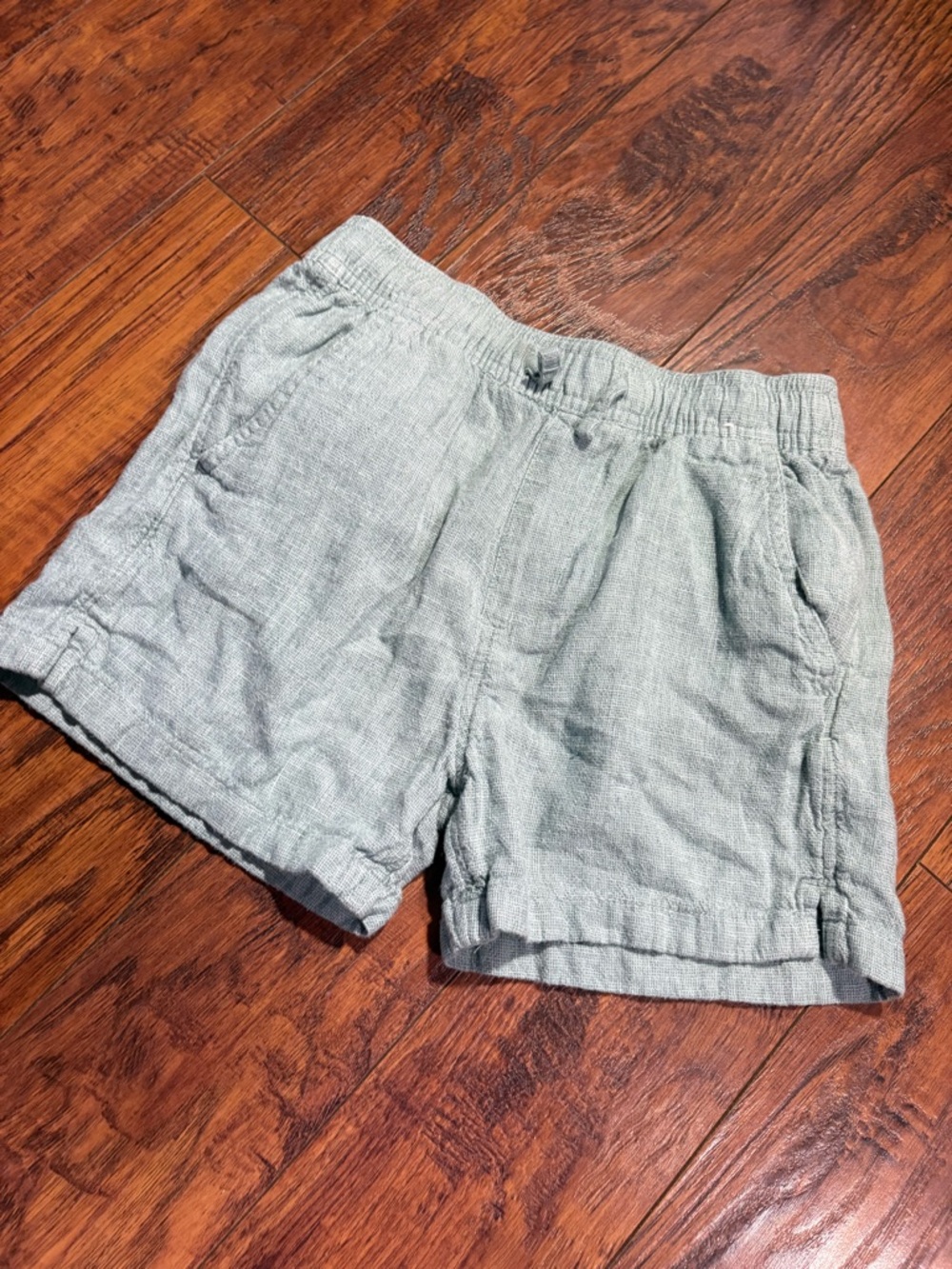abercrombie kids girls size 7/8 sage green pull on shorts